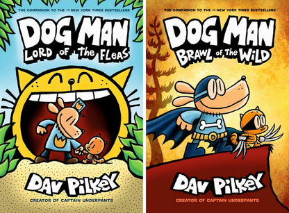 Dog Man Series Complete Collection Set (Books 1–14) by Dav Pilkey