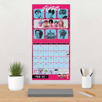 2026 Kpop Demon Hunters Wall Calendar 