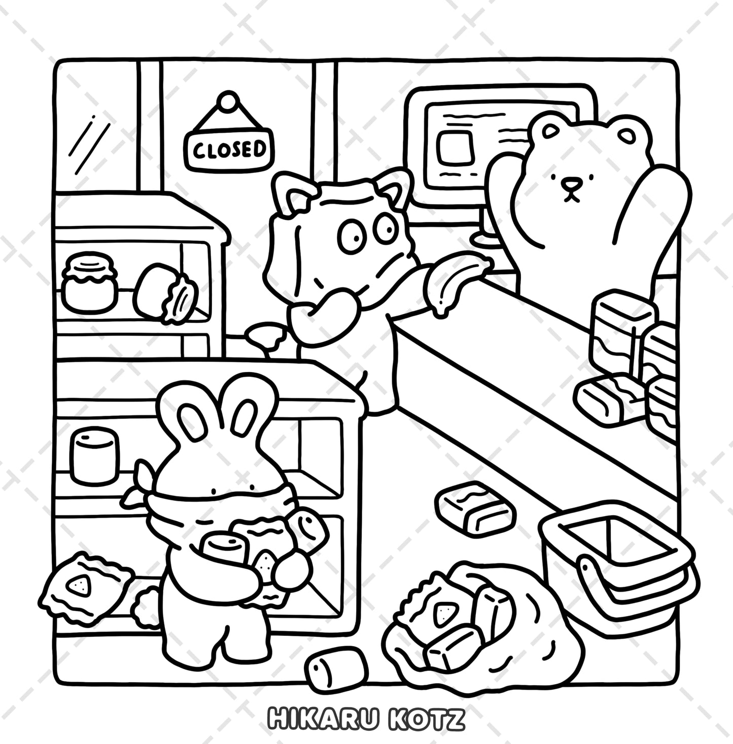 Silly Crimes: Cozy and Funny Coloring Book for Adults and Teens (Silly Funny Coloring Book) 