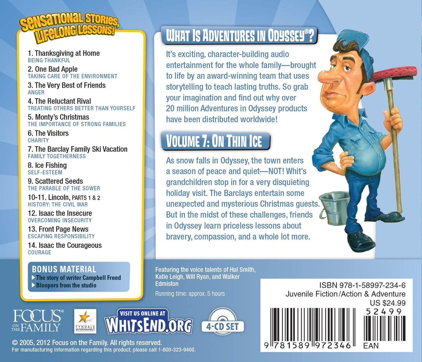 On Thin Ice (Adventures in Odyssey / Golden Audio Series, No. 7)