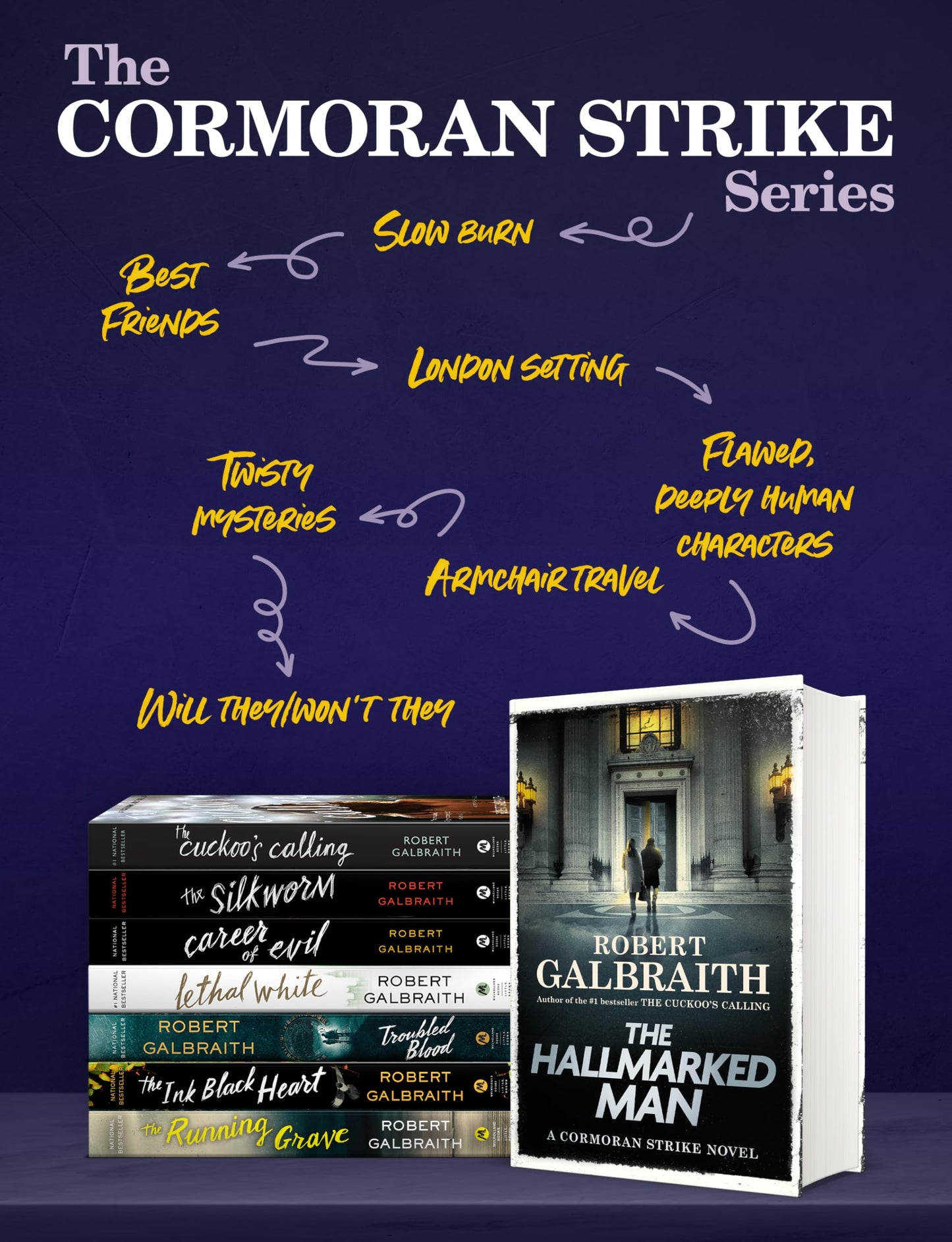 The Hallmarked Man: A Cormoran Strike Novel 