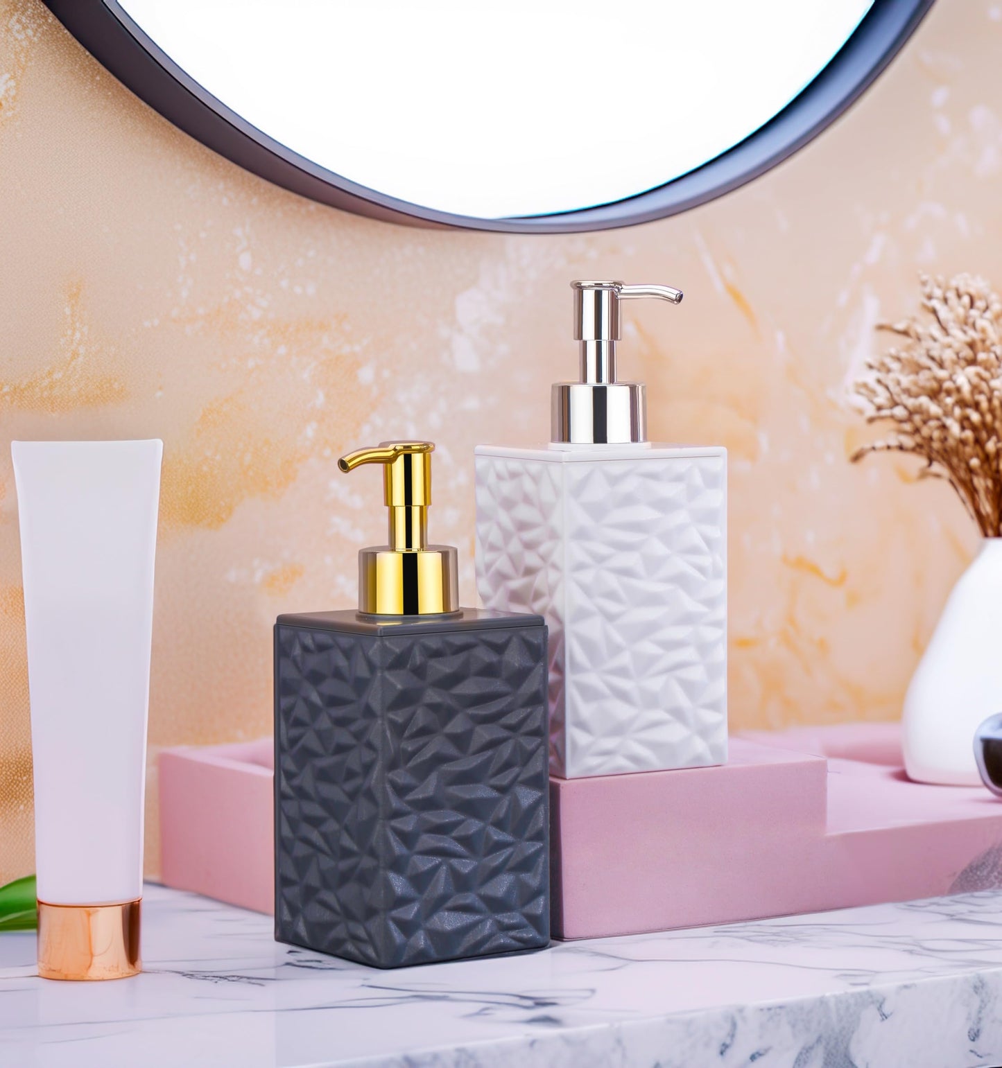 Ceramic Soap Dispenser | Durable & Eco-Friendly | Multi Color | 500ml