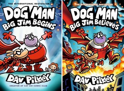 Dog Man Series Complete Collection Set (Books 1–14) by Dav Pilkey
