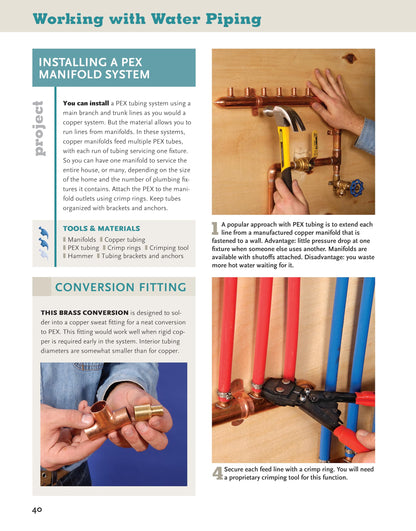 Ultimate Guide: Plumbing, 6th Edition: 2024 National Plumbing Code Standards (Creative Homeowner) Beginner-Friendly Step-by-Step Projects, Comprehensive How-To Information for DIY, and Over 800 Photos 