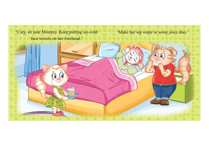 Storybook For Kids: Scholars Hub Cuty Story Books Part 4-6 (Set Of 3 Books) (Positive Values Storybooks) (Illustrated) | 60 Pages | Character Building Stories For Kids