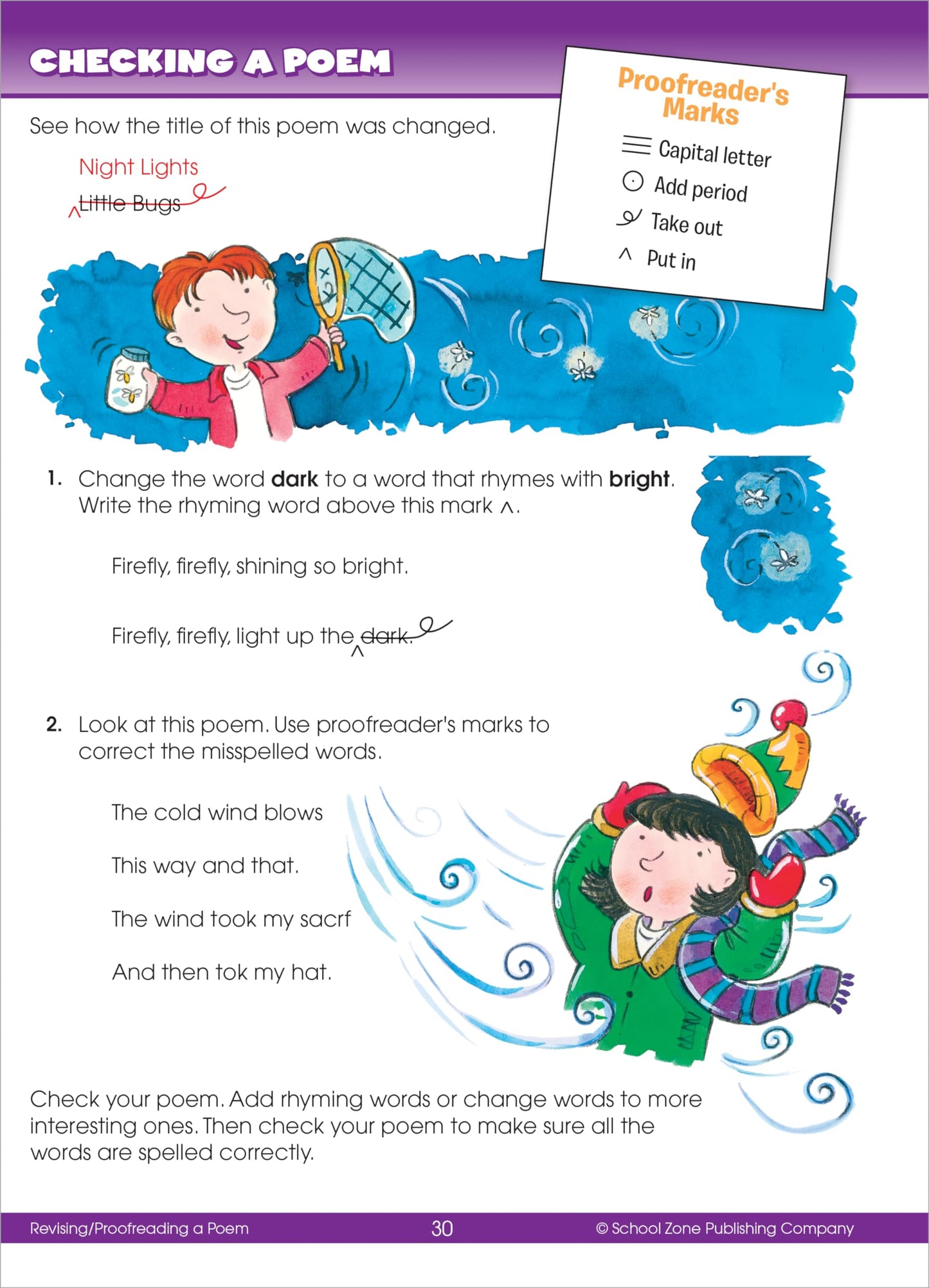 School Zone Big Second Grade Workbook: 320 Pages, 2nd Grade, Word Problems, Reading Comprehension, Phonics, Math, Science, Ages 7 to 8 