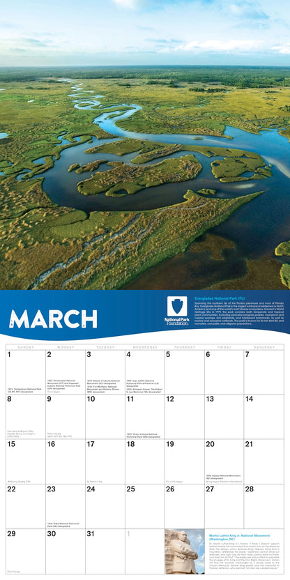 2026 National Park Foundation Wall Calendar 