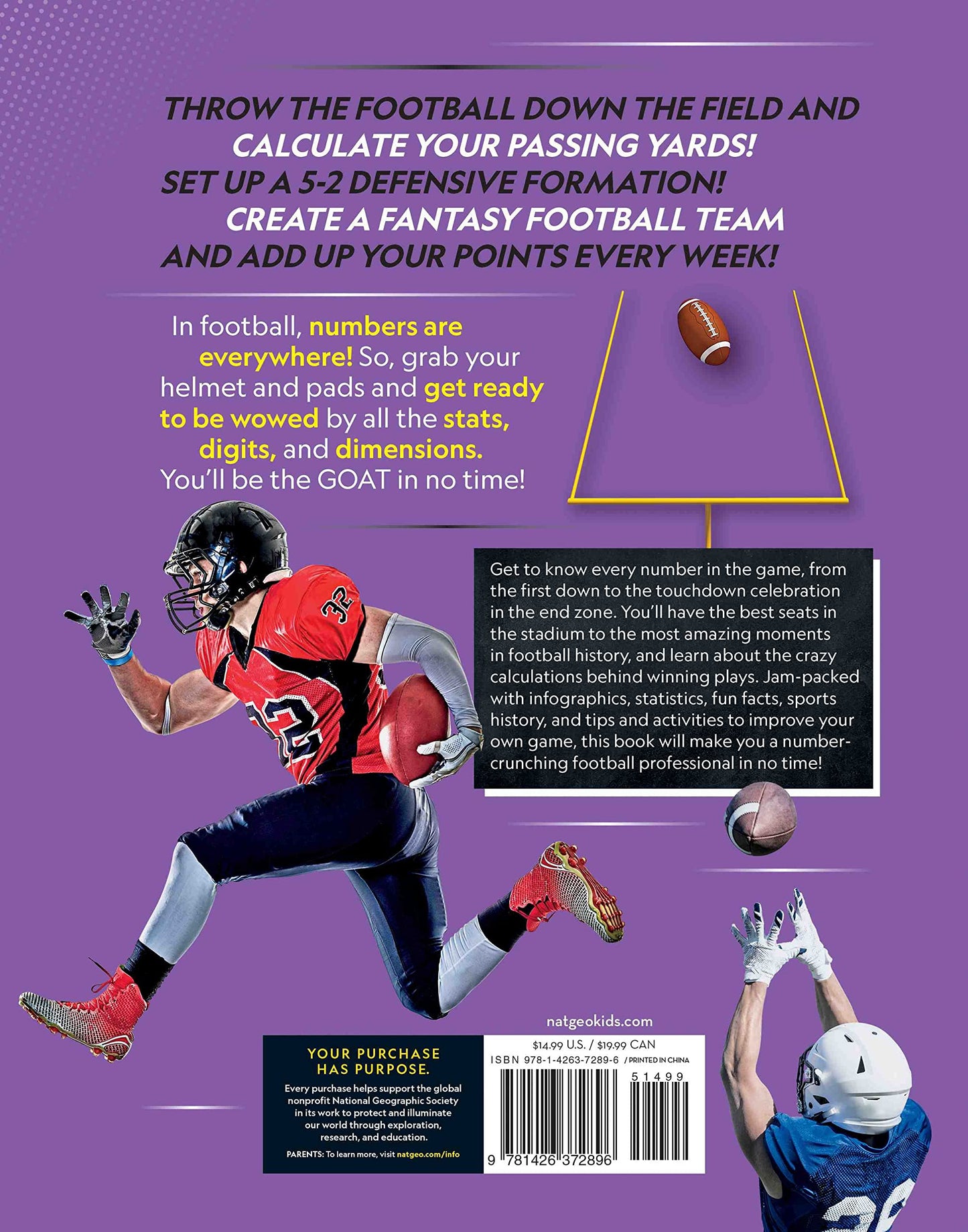 It's a Numbers Game! Football: The Math Behind the Perfect Punt, the Game-Changing Interception, and So Much More! 
