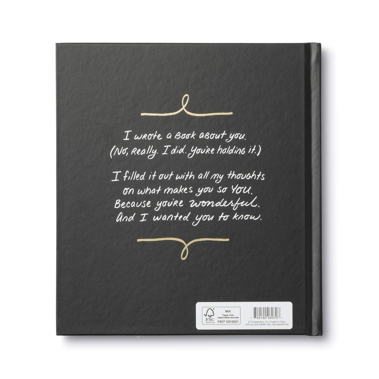 I Wrote a Book About You — A fun, fill-in-the-blank book.