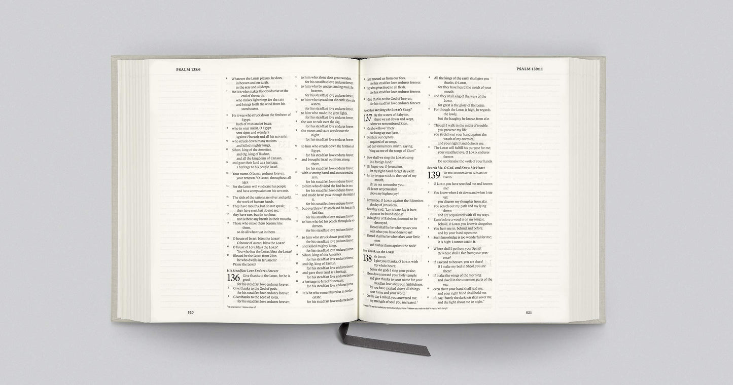 ESV Journaling Bible (Cloth over Board, Flowers) 