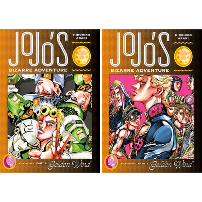 JoJo’s Bizarre Adventure Part 5: Golden Wind Manga Collection Vol. 1–9 by Hirohiko Araki