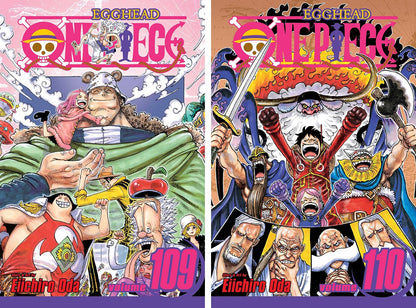 One Piece Complete Manga Set Vol 1–110 | Full Collection by Eiichiro Oda