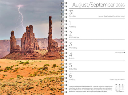 Audubon Engagement Calendar 2026: A Tribute to Nature and Its Spectacular Landscapes 