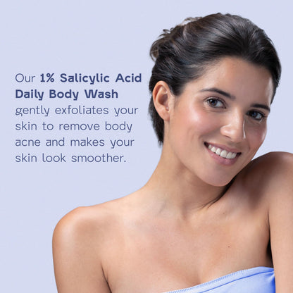 Gentle Exfoliating Body Wash with 1% Salicylic Acid - 300ml