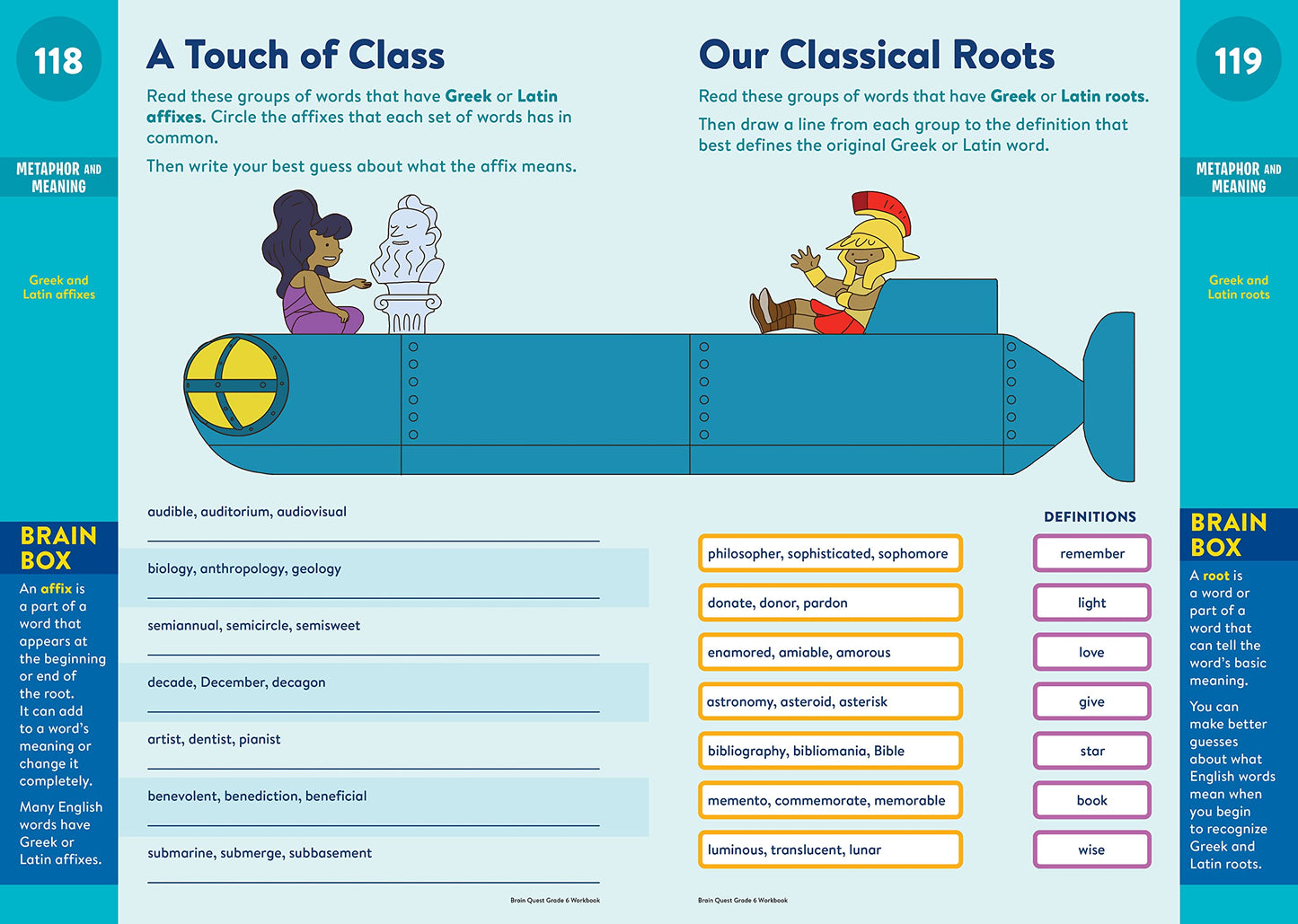 Brain Quest Workbook: 6th Grade Revised Edition