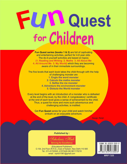 Fun Quest For Children-2.(Ages 6-8)