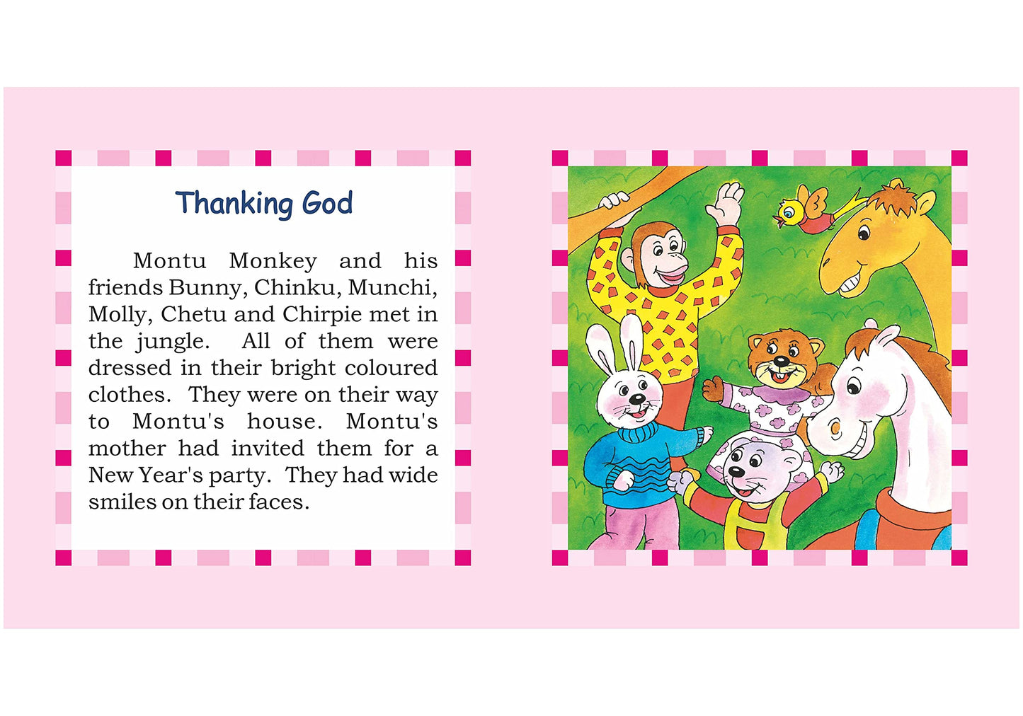 Storybook For Kids: Scholars Hub Moral Values Story Set 1 (Set Of 5 Books) (Illustrated) (Ages 5+) (80 Pages) | Thanking God | A New Friend | The Dustbin | Bunny- A Good Host | Obedient Chirpie