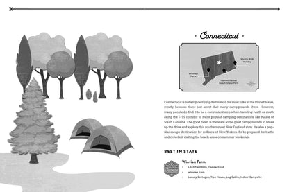 Where Should We Camp Next?: A 50-State Guide to Amazing Campgrounds and Other Unique Outdoor Accommodations (Perfect Christmas Gift for Campers and Outdoorsy People)
