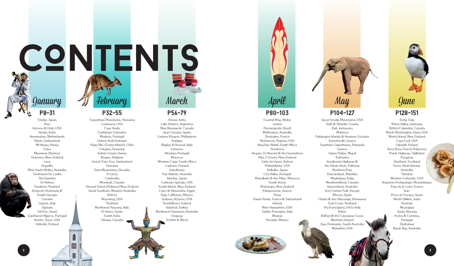 Lonely Planet's Where to Go When: The Ultimate Month-by-Month Travel Planner with 300+ Destinations 