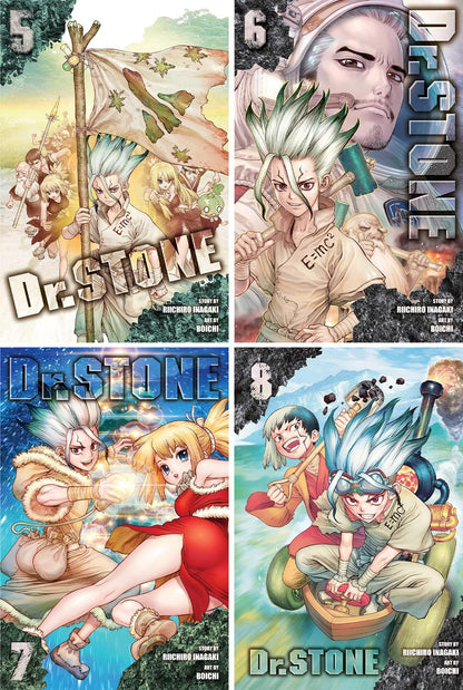 Dr. STONE Manga Collection Vol. 1–26 by Riichiro Inagaki & Boichi