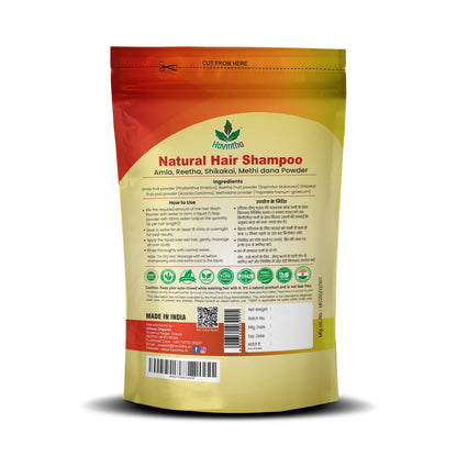 Natural Hair Shampoo with Amla, Reetha & Shikakai - 227g