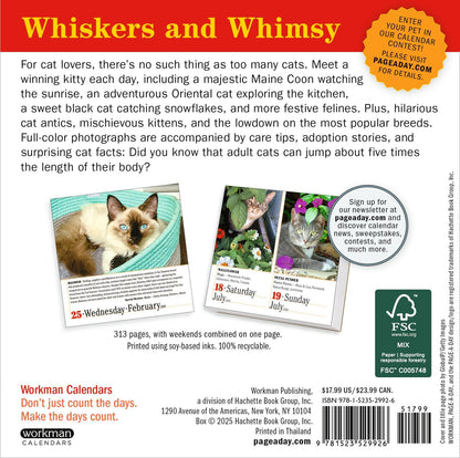 365 Cats Page-A-Day® Calendar 2026: The World's Favorite Cat Calendar