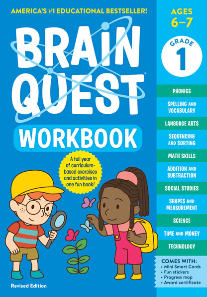 Brain Quest Workbook: 1st Grade Revised Edition 