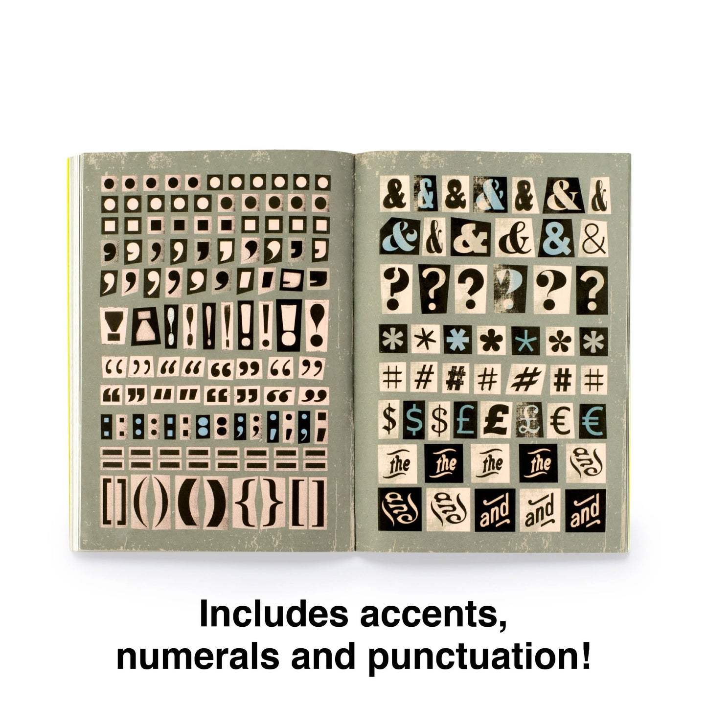 The Ransom Note Sticker Book: Thousands of letters for your anonymous messages