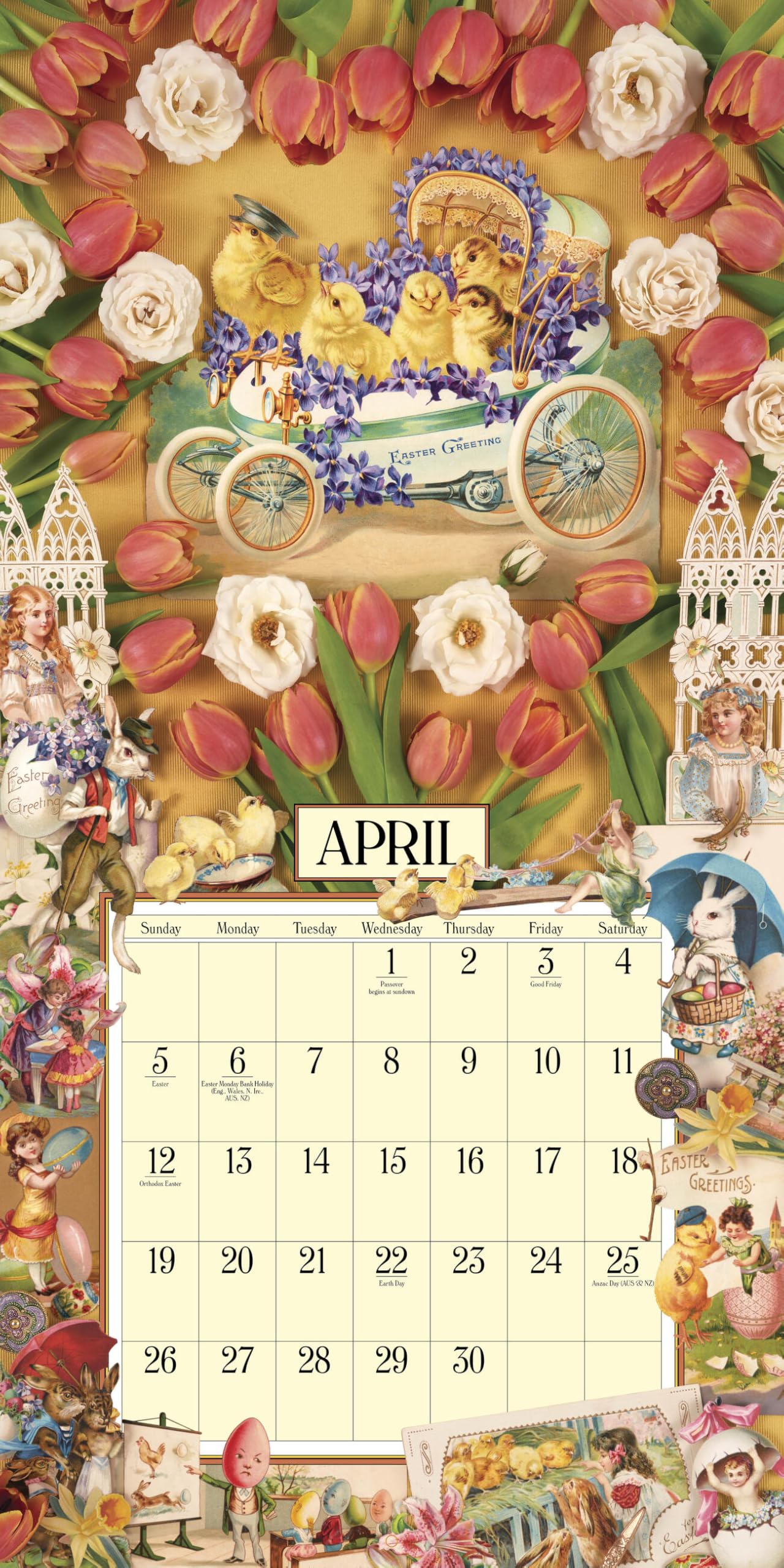 Cynthia Hart's Victoriana Wall Calendar 2026