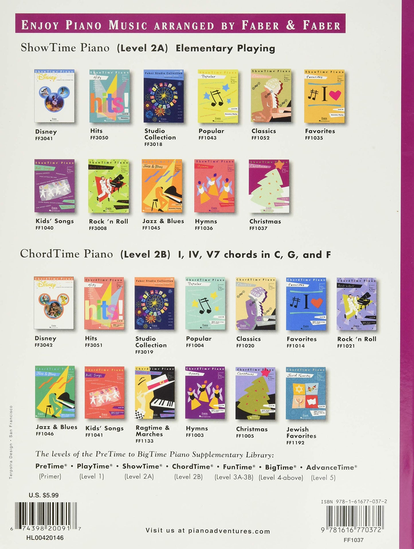 ShowTime Piano: Christmas - Level 2A | Songbook for Elementary Students | Beginner Holiday Sheet Music for Piano Players | Faber Piano Book with Easy ... Piano, Level 2a: Elementary Playing) 