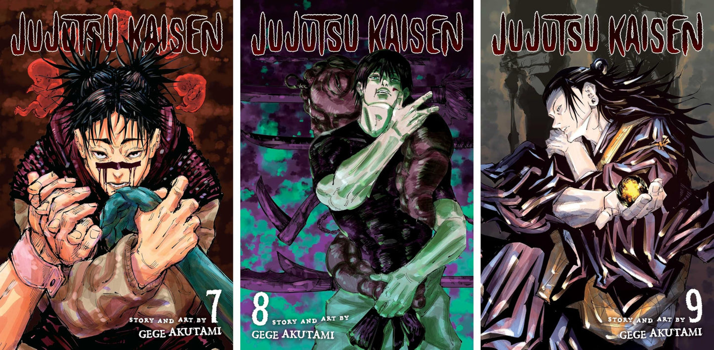 Jujutsu Kaisen Manga Bundle (30 Books) with T-Shirt, Hoodie, Backpack, Figures & Accessories Set