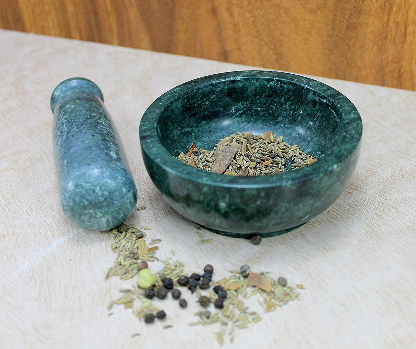 KLEO 4" Green Mortar and Pestle Set