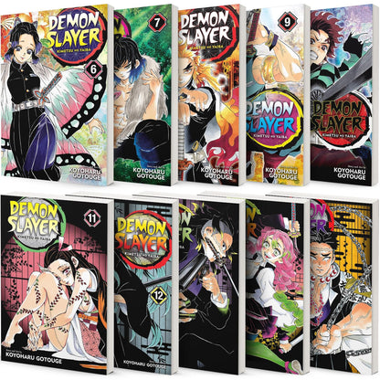 Demon Slayer: Kimetsu no Yaiba Vol (6-15) 10 Books Collection Set