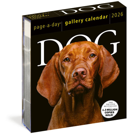 Dog Page-A-Day® Gallery Calendar 2026: An Elegant Canine Celebration 