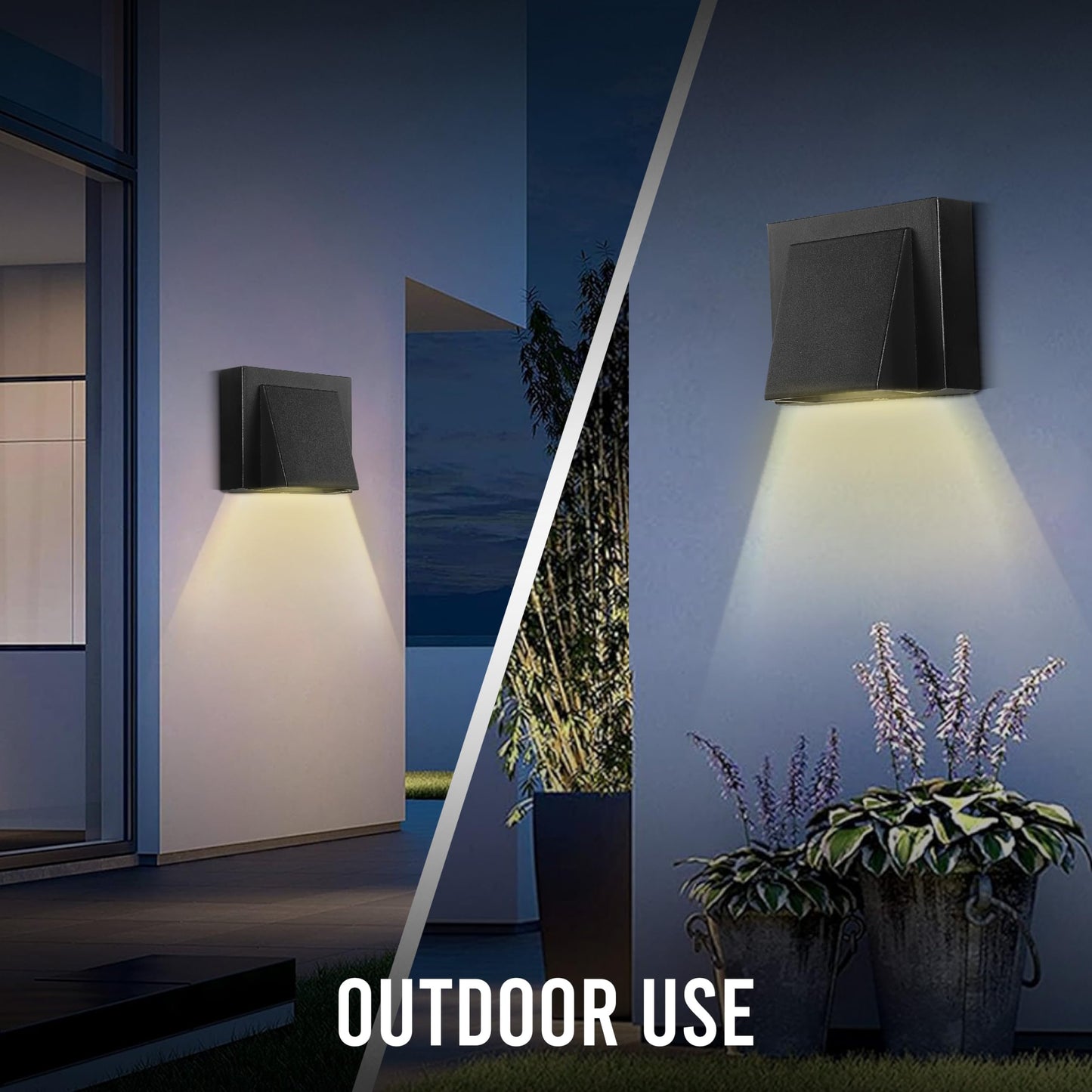 LED Wall Light Up Down Design Waterproof IP65 Black 5W for Outdoor & Indoor Use