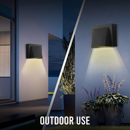 LED Wall Light Up Down Design Waterproof IP65 Black 5W for Outdoor & Indoor Use