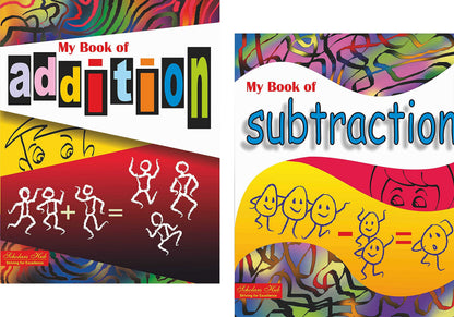 Scholars Hub Addition, Subtraction, Multiplication & Division Book For Kids Combo (Set Of 4 Books) | 192 Pages