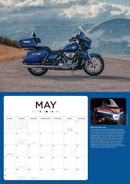 Harley-Davidson 2026 17x12: 16-Month Calendar--September 2025 through December 2026 
