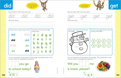 My Sight Words Workbook: 101 High-Frequency Words Plus Games & Activities! (My Workbook)