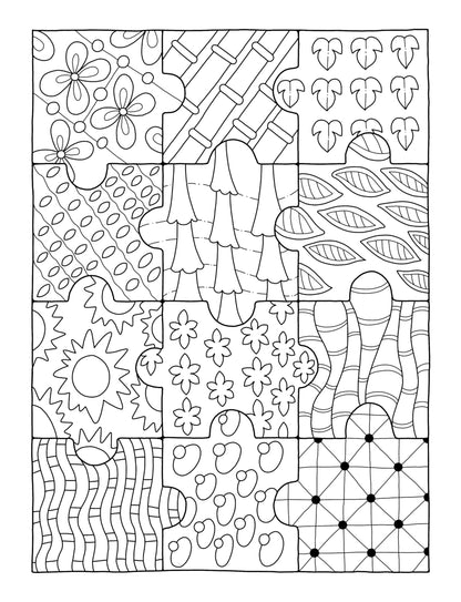 Mindfulness Patterns: Coloring Book with Creative Pattern Designs for Stress Relief and Relaxation