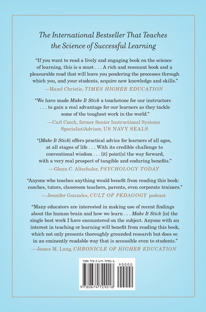 Make It Stick: The Science of Successful Learning