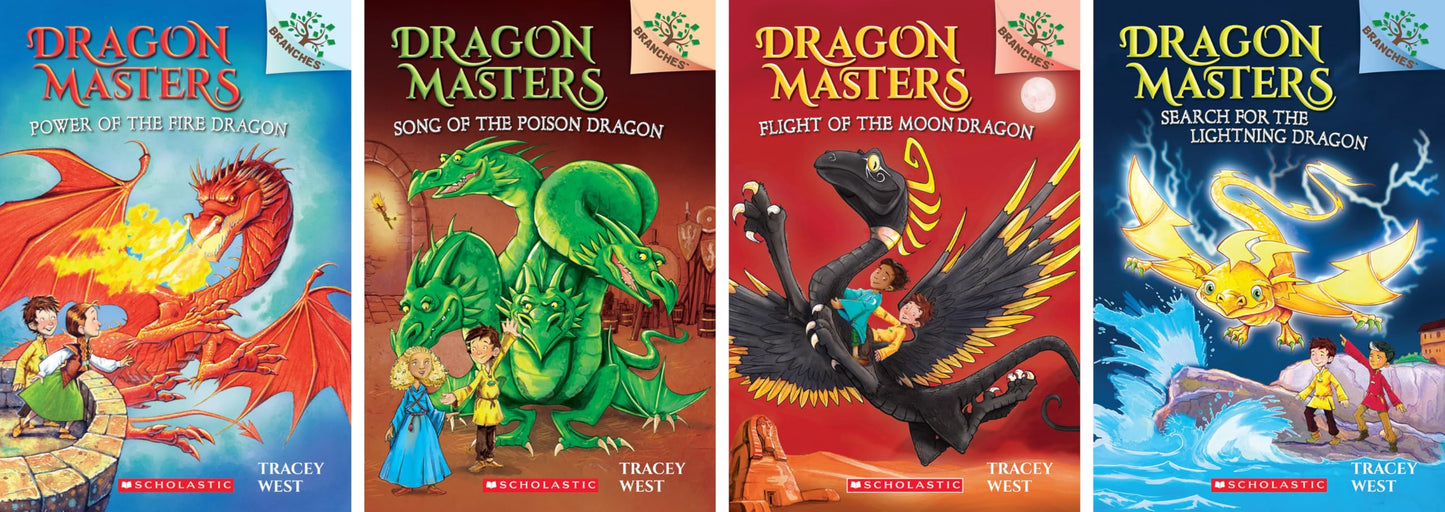 Dragon Masters Complete 30-Book Collection Set – Books 1–29 + The Epic Guide by Tracey West