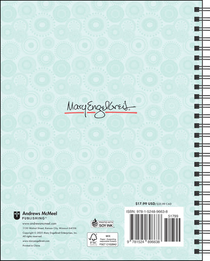 Mary Engelbreit's You Are a Work of Art 2026 Monthly/Weekly Planner Calendar 