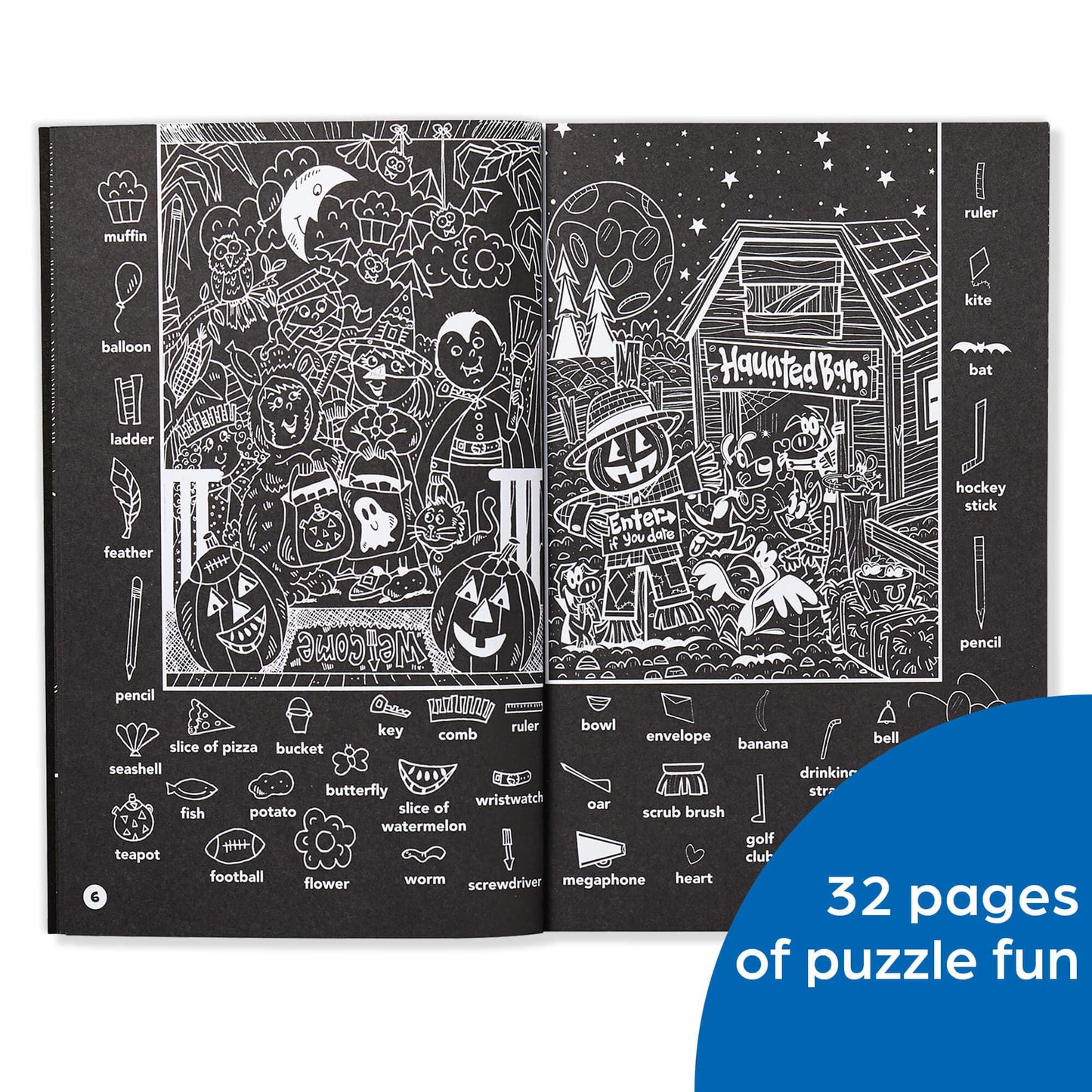 Halloween Hidden Pictures Puzzles to Highlight: Halloween Coloring & Activity Book with Over 300 Hidden Objects to Find