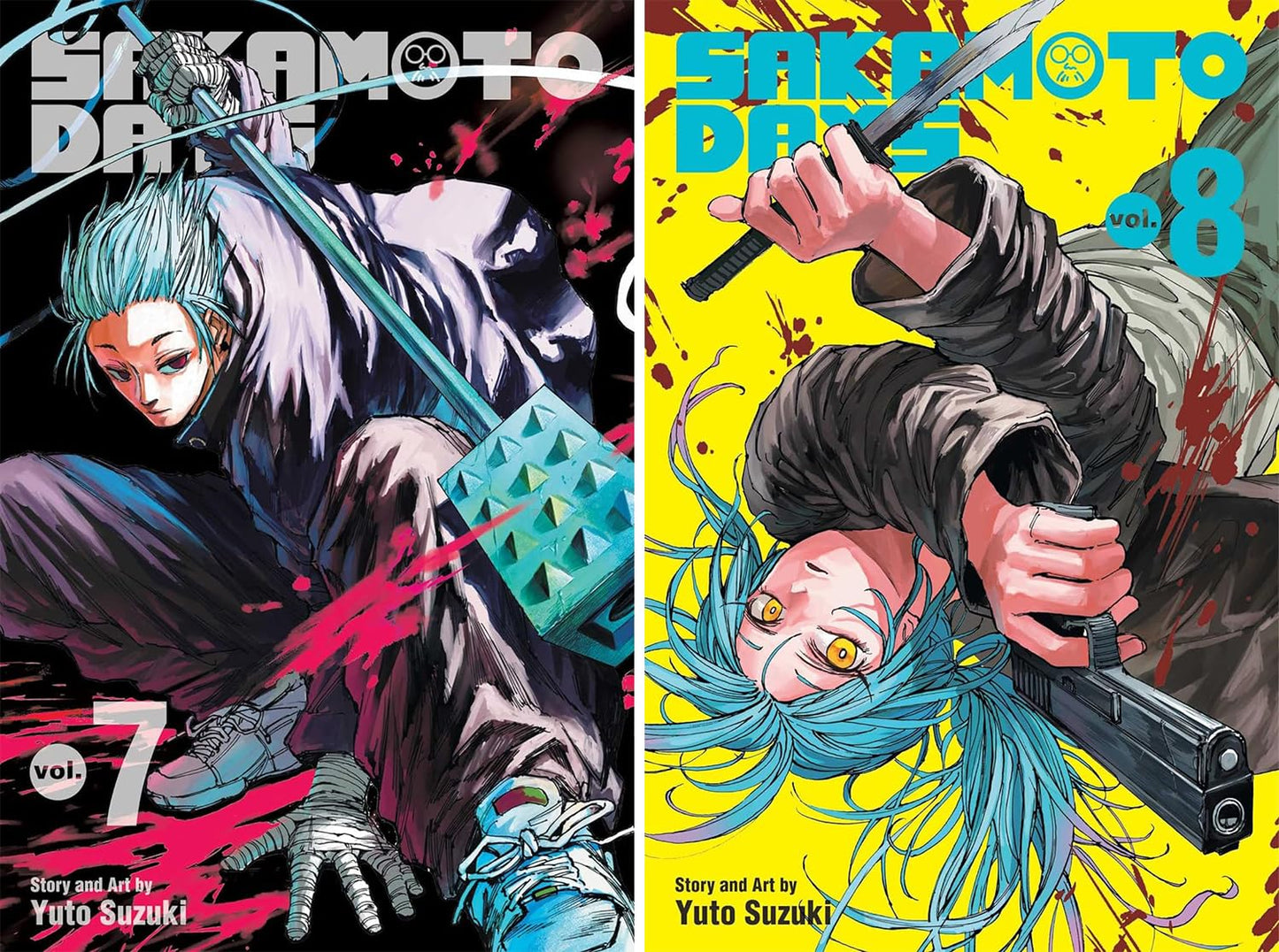 Sakamoto Days Vol. 1–12 Manga Set by Yuto Suzuki (12 Books)