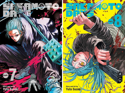 Sakamoto Days Vol. 1–12 Manga Set by Yuto Suzuki (12 Books)