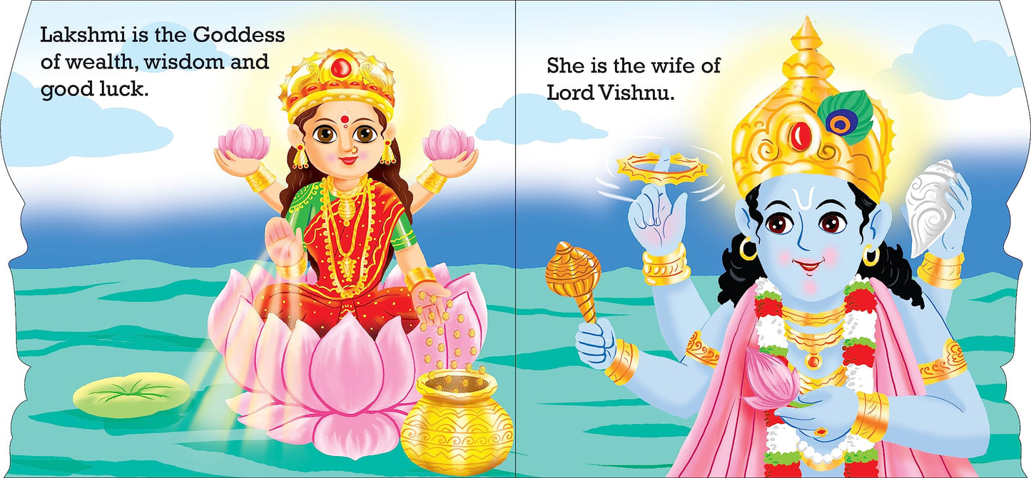 Blessings Forever-Goddess Lakshmi (Die-Cut Board Book)