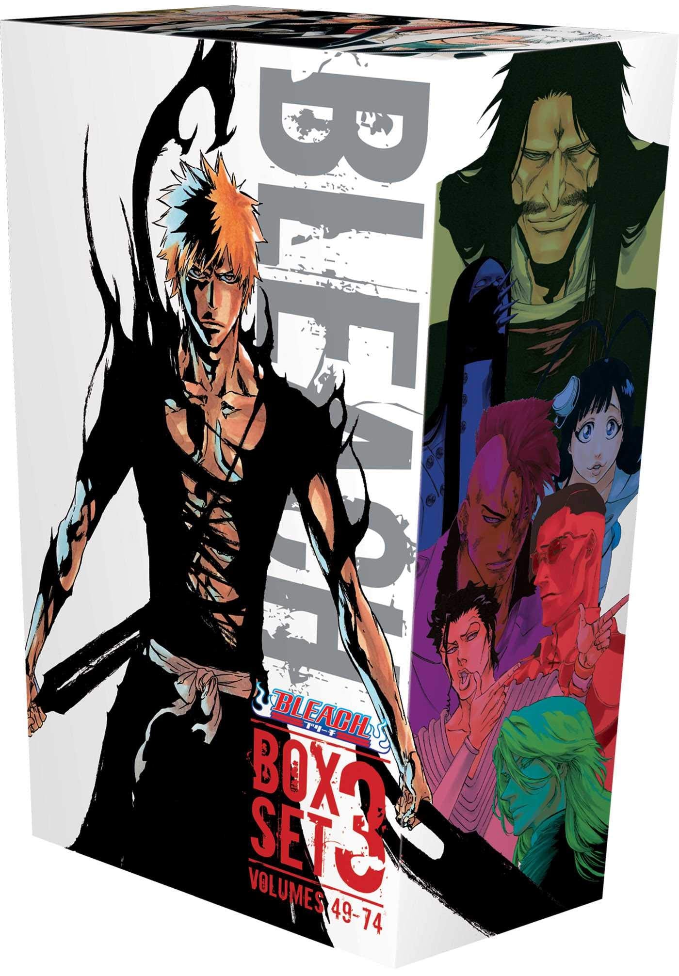 Bleach Complete Manga Box Set Collection (Box Sets 1–3) – Volumes 1–74 by Tite Kubo
