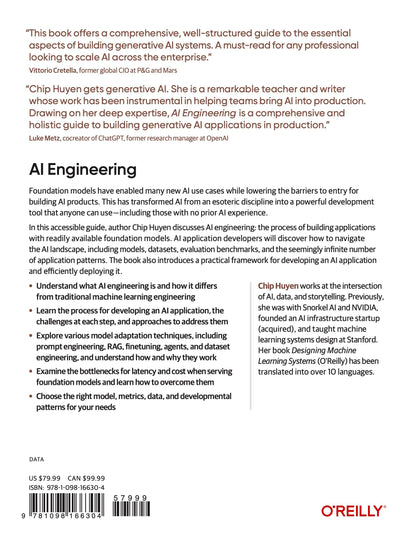 AI Engineering: Building Applications with Foundation Models