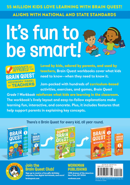 Brain Quest Workbook: 1st Grade Revised Edition 